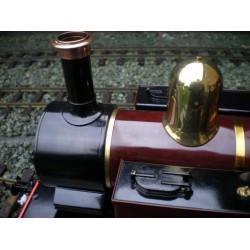 Superior brass boiler bands for Accucraft locomotives.