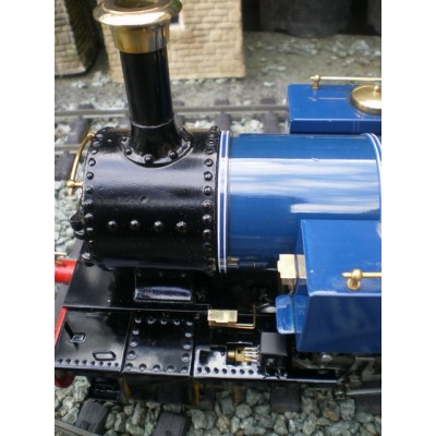 Superior Painted boiler bands for Roundhouse locomotives.