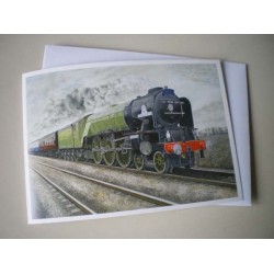 Artist signed greetings card of  A1'Tornado' No 60163